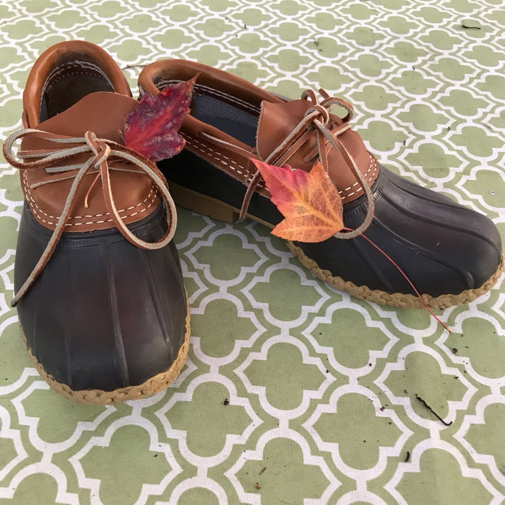 Ladies Vintage Bean Duck Boots (low tops)